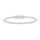 Le Gramme Silver Brushed Le 11 Grammes Beads Bracelet