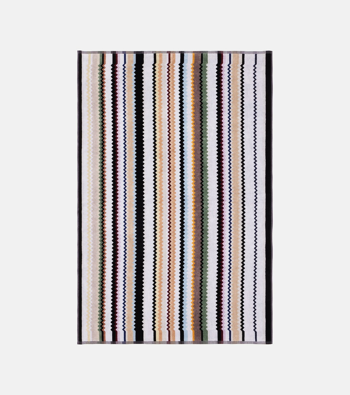 Missoni Best Zigzag cotton terry beach towel