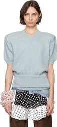 ALL-IN Blue Display Army Sweater
