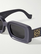 LOEWE - Anagram Rectangular-Frame Acetate Sunglasses