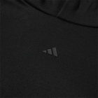 Adidas Basketball Back Logo Hoodie in Black/Talc