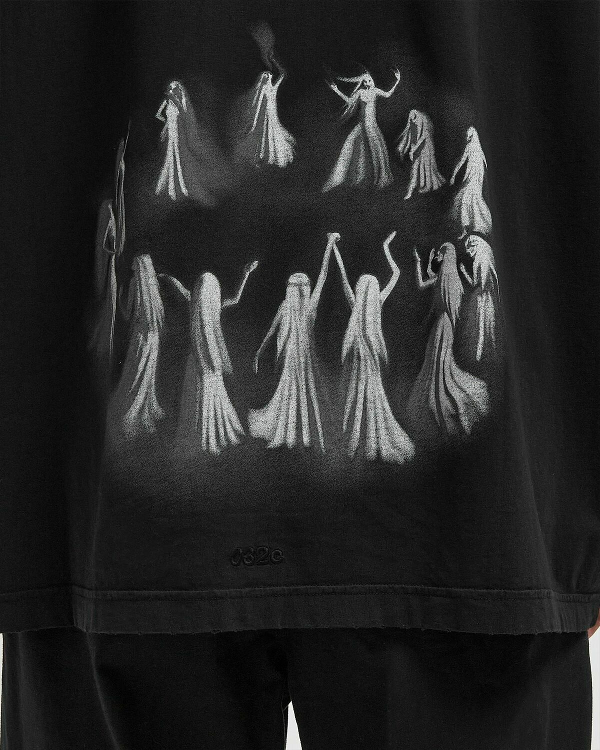 032c HANSEL AND GRETEL OVERSIZED T-SHIRT Black Mens Shortsleefe