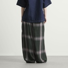 Needles Women's H.D Rayon Plaid Pants in Green