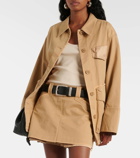 Dorothee Schumacher Perfect Match belted cotton jacket