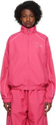Abra Pink 'Chic' Track Jacket