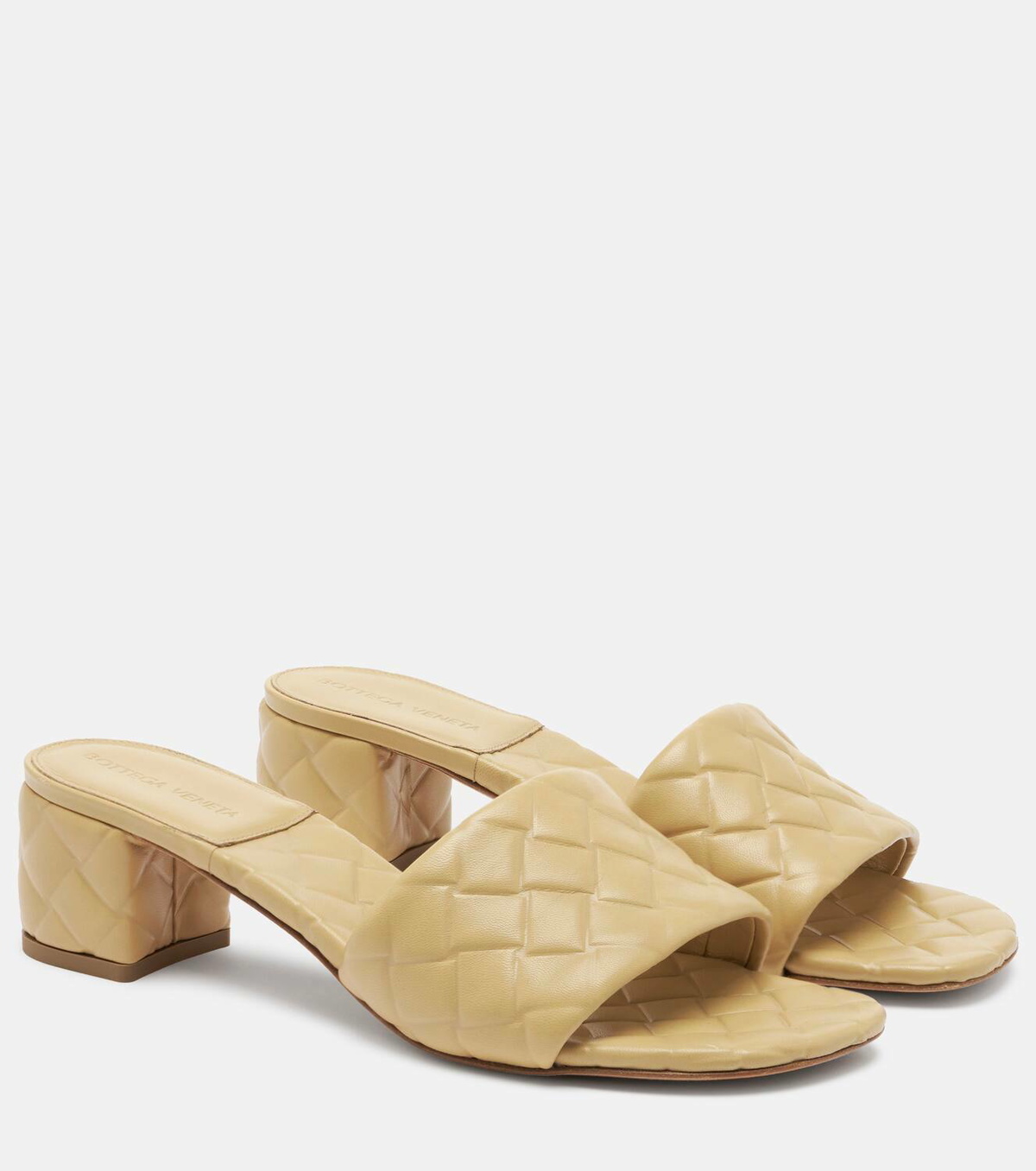 Bottega Veneta Amy leather mules Bottega Veneta