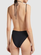 SAINT LAURENT Nylon Blend One Piece Swimsuit