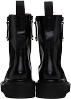 Toga Virilis Black Lace-Up Boots