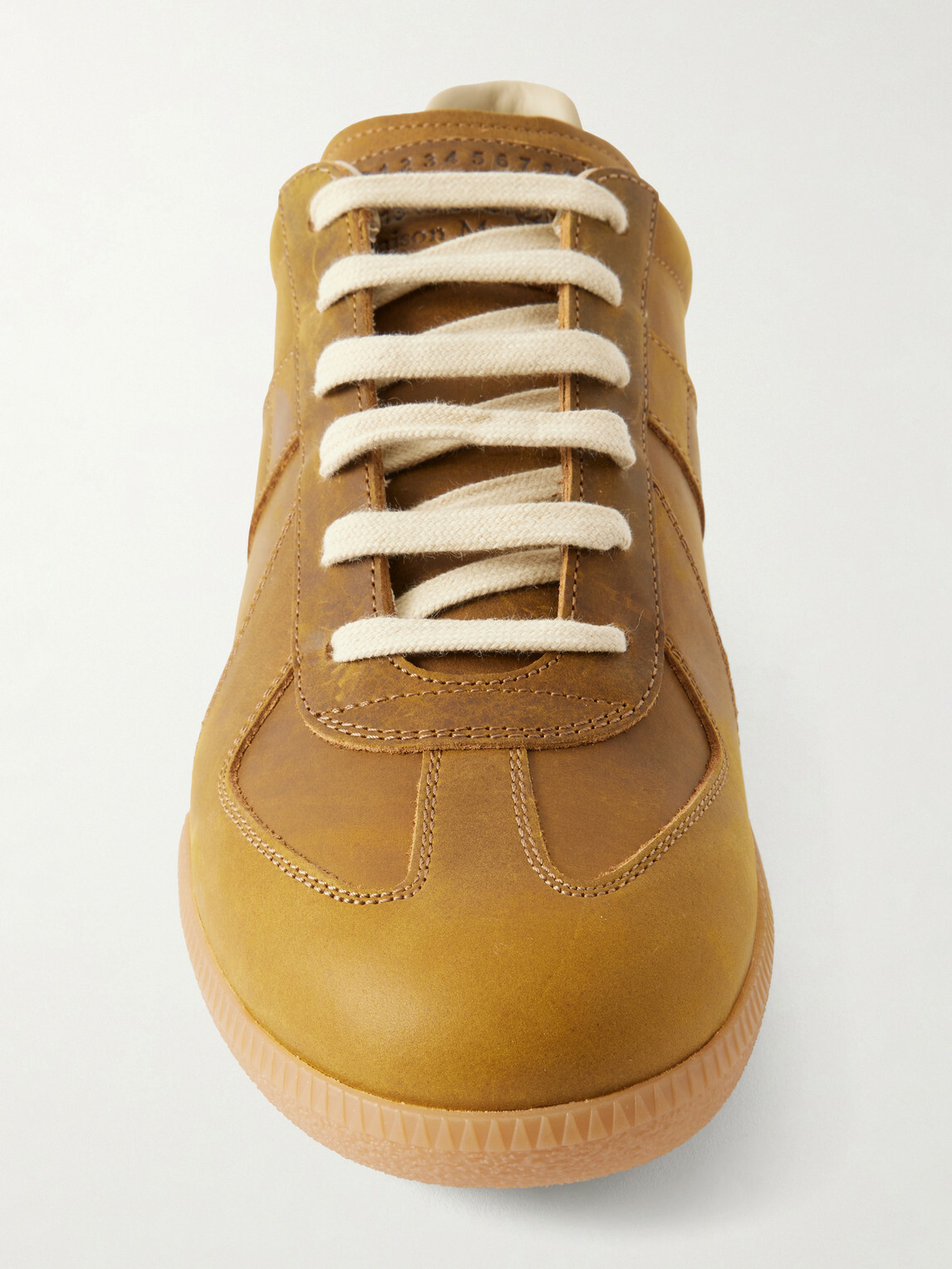 Maison Margiela - Replica Leather Sneakers - Brown