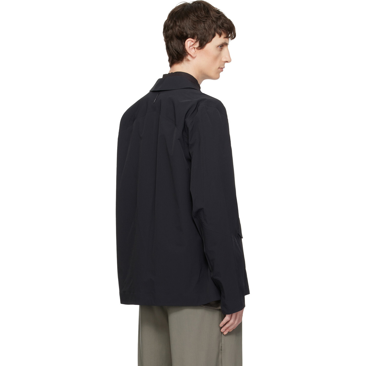 Veilance Black Field Softshell Jacket