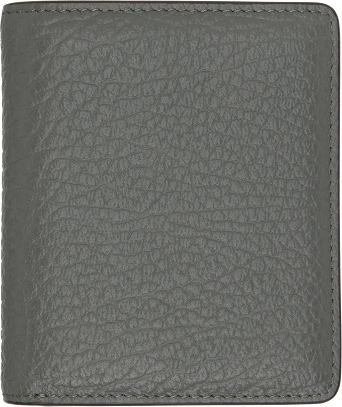 Photo: Maison Margiela Gray Clip 2 Wallet