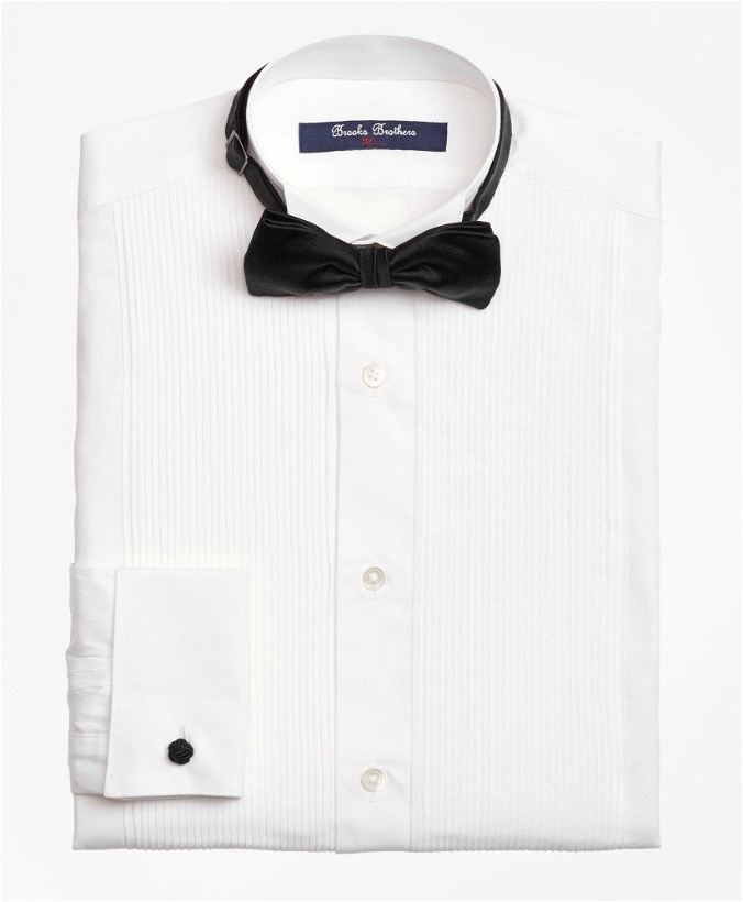 Photo: Brooks Brothers Boys Tuxedo Dress Shirt | White