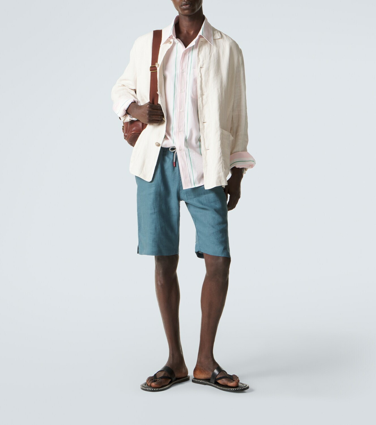 Kiton Linen shorts