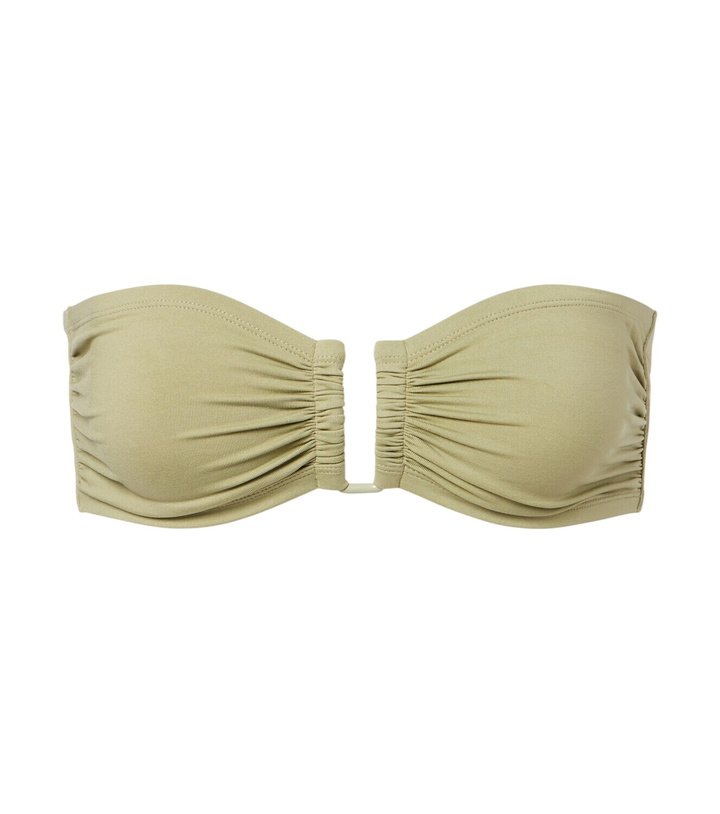 Photo: Eres Show gathered bandeau bikini top