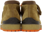 Moncler Genius Brown Clarks Edition Wallabee Boots