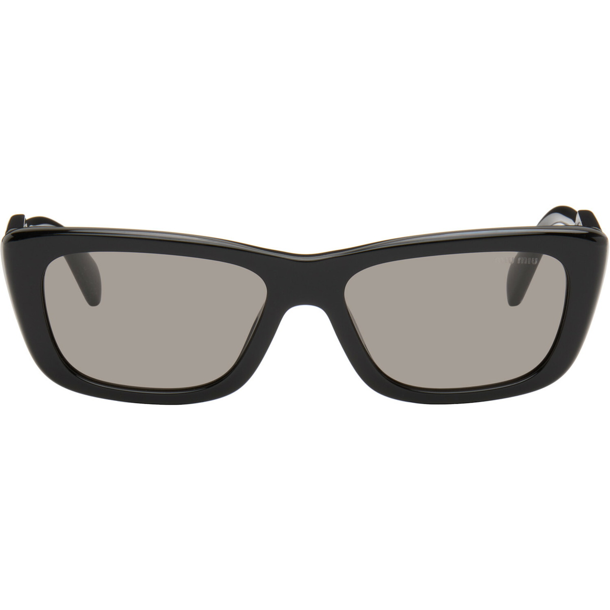 Miu Miu Eyewear Black 'Miu Miu Eyewear Collection' Sunglasses