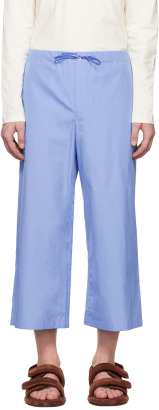 Photo: Rier SSENSE Exclusive Blue Pyjama Shorts