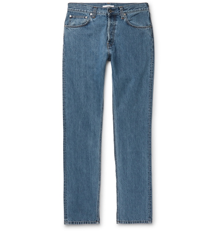 Photo: Helmut Lang - Slim-Fit Denim Jeans - Blue