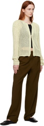 TheOpen Product Beige Zip Sweater