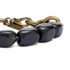 Dries Van Noten Men's Semi-Precious Stone Bracelet in Black