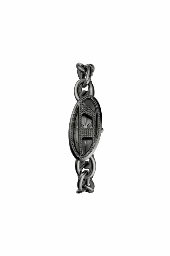Photo: Diesel D-Era Two -Hand Stainless Steel Watch - Timeframes Womens in Black