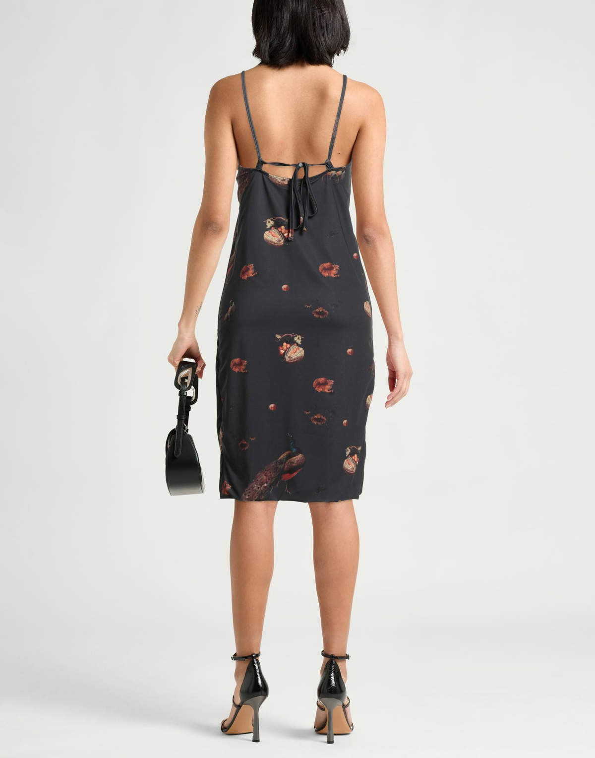 Soulland Womens Midi dress in Black