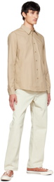 A.P.C. Beige Clément Shirt