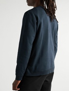 Onia - Garment-Dyed Cotton-Jersey Sweatshirt - Blue