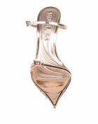 Mugler Womens Sandals in Rose gold