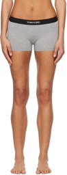 TOM FORD Gray Signature Boy Shorts