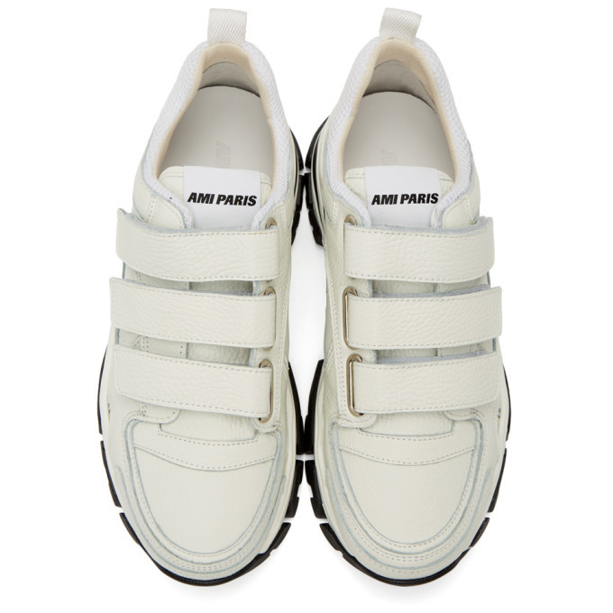 AMI Alexandre Mattiussi Off White Basket Daddy 9 Sneakers AMI