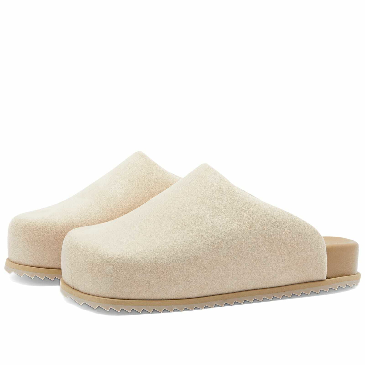 Yume Yume Women's Suede Truck Slide in Beige Mix Yume Yume