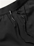NIKE RUNNING - Stride Ripstop-Panelled Flex Dri-FIT Shorts - Black
