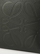 Loewe - Logo-Debossed Full-Grain Leather Pouch
