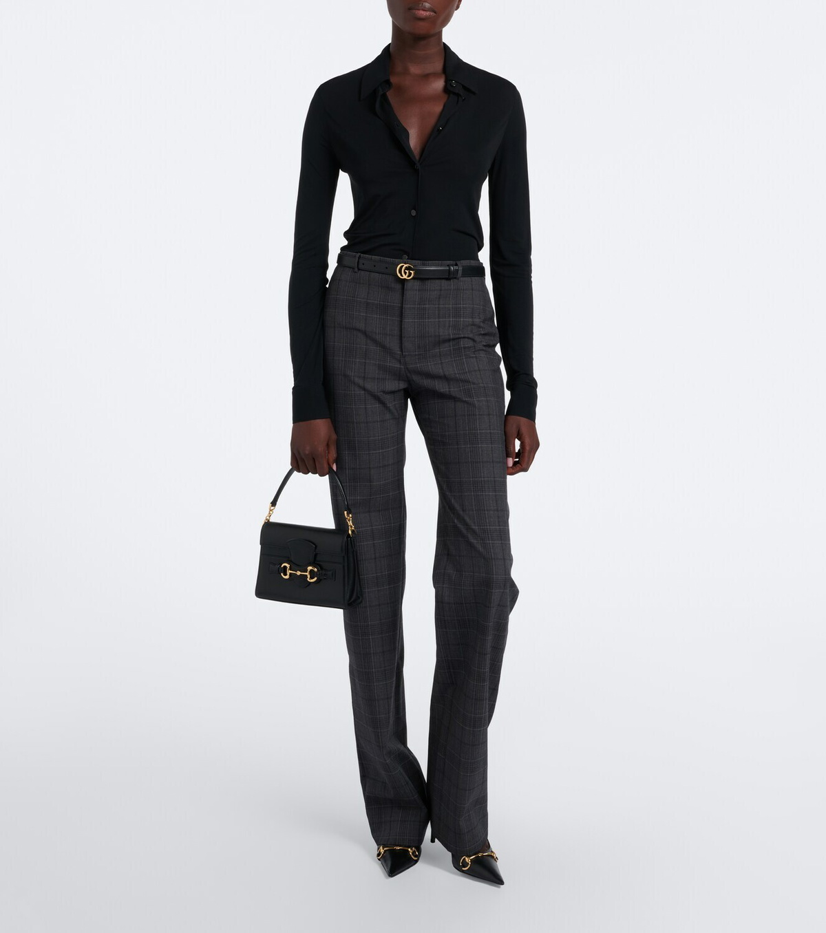 Gucci Crêpe jersey shirt