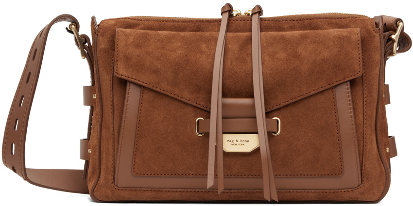 rag & bone Brown Field Messenger Bag