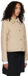 Burberry Beige Lanford Jacket