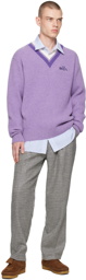 Manors Golf Purple 'The Open' Sweater