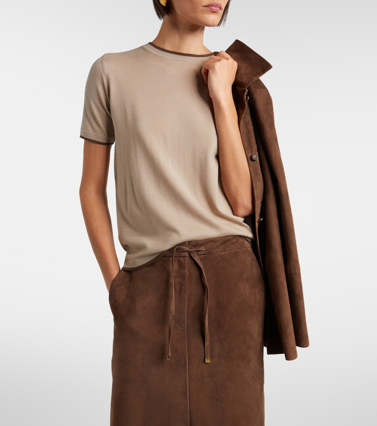 'S Max Mara Wool T-shirt