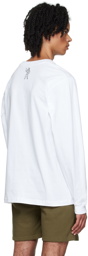 Billionaire Boys Club White Printed Long Sleeve T-Shirt