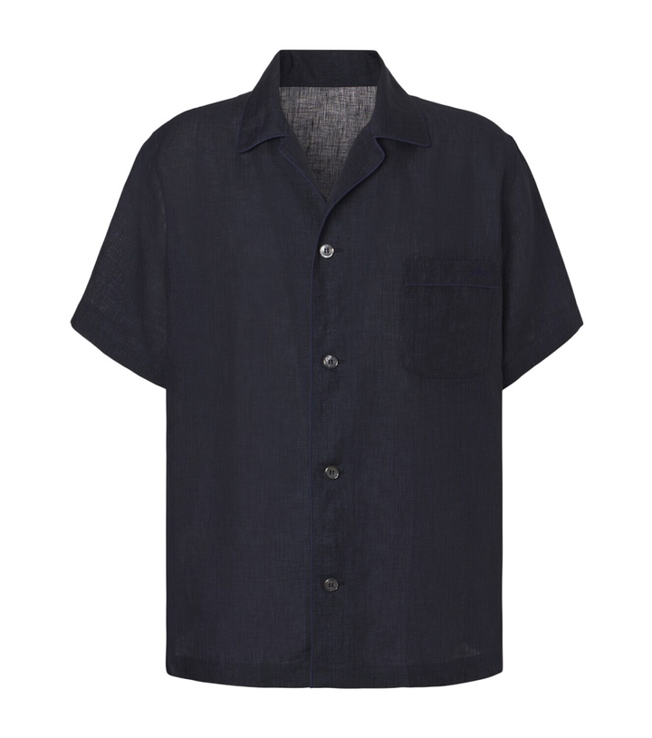 Photo: Brioni Linen bowling shirt
