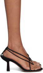 NEOUS Black Gloas Sandals