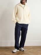 Stone Island - Straight-Leg Cotton-Canvas Cargo Trousers - Blue