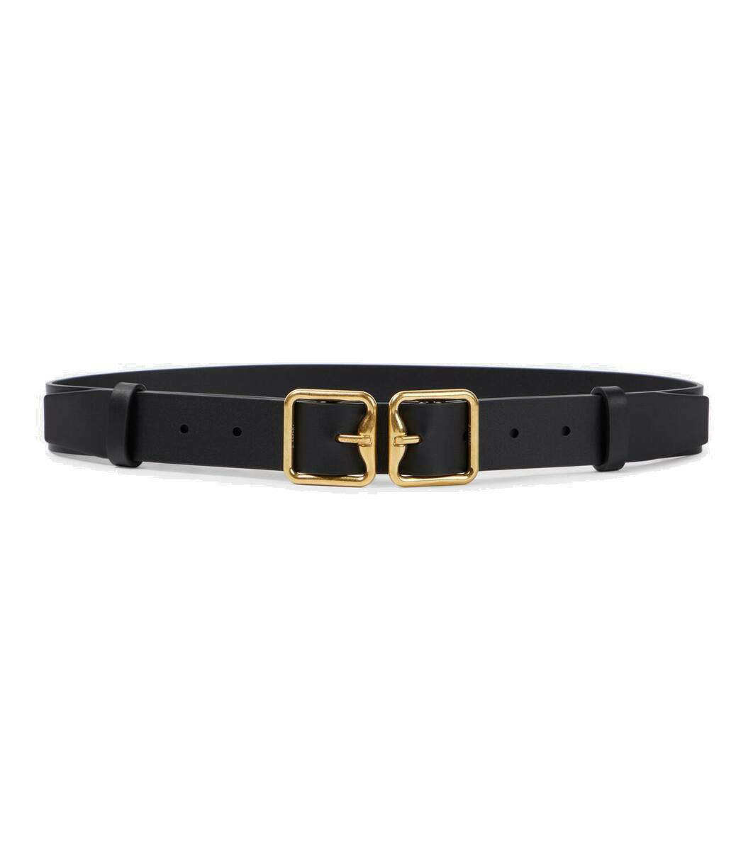 Burberry Double B leather belt Burberry