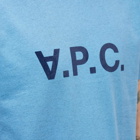 A.P.C. Men's VPC Logo T-Shirt in Marine Marl