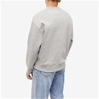 Tommy Jeans Men's New York Fast Food Crew Sweat in Silver Grey Heather