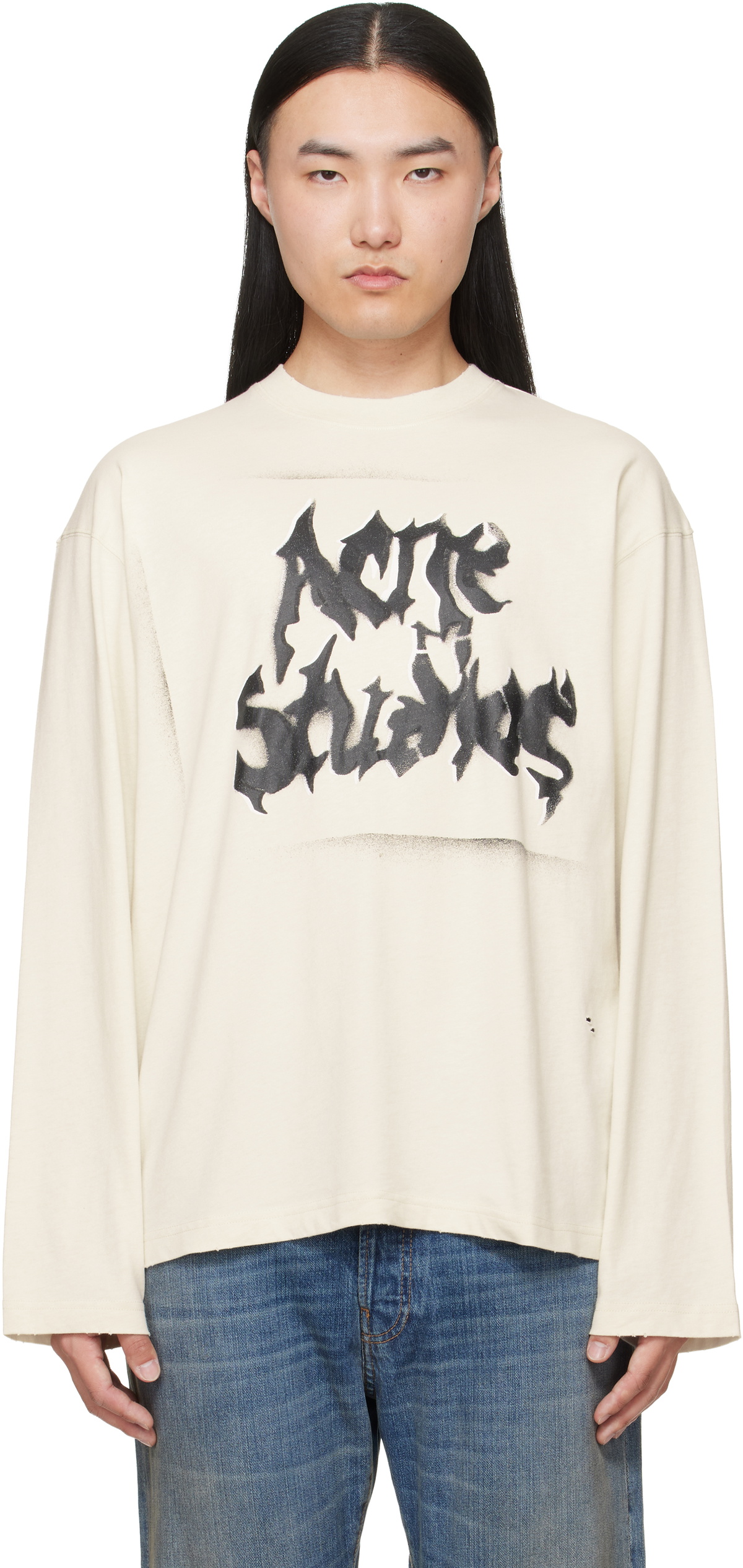 Acne Studios【HOUSTON WO MH】 Acne Studios Black Houston Shirt Acne Studios