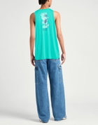 Ea7 Mens Tank top Turquoise