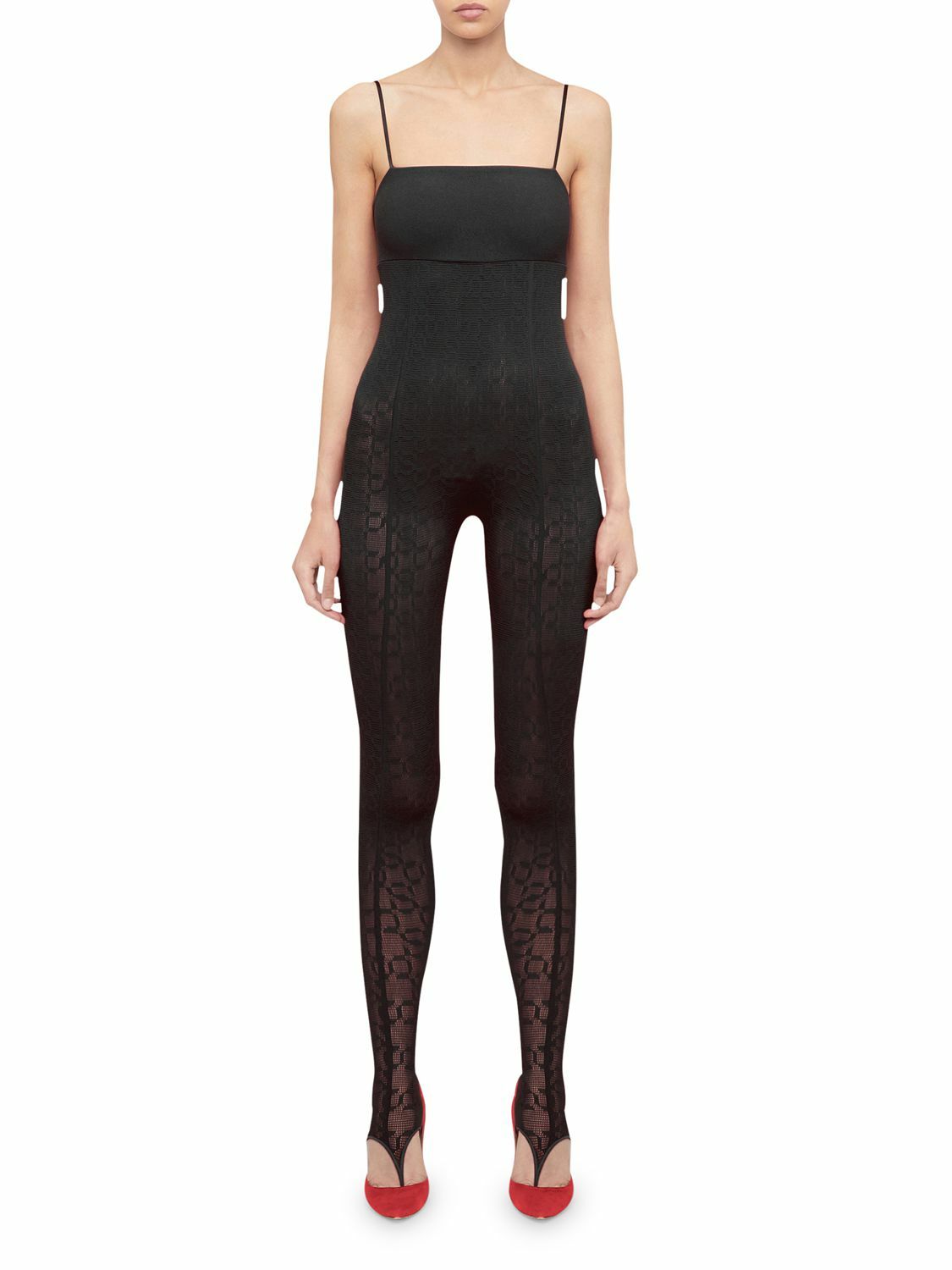 WOLFORD - Simkhai Warp Knit Logo Jumpsuit Wolford