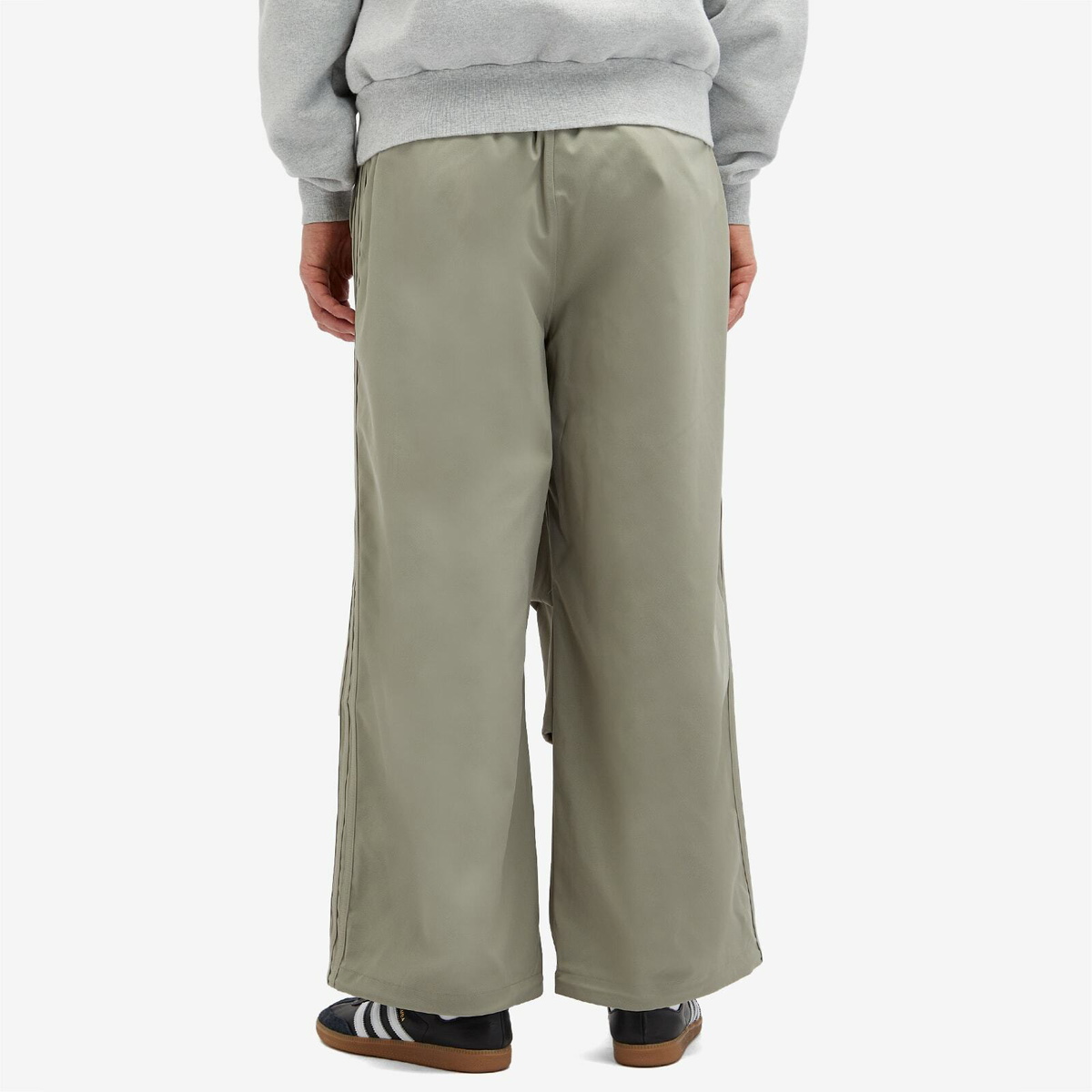 Adidas Men's Parachute Pant in Silver Pebble adidas